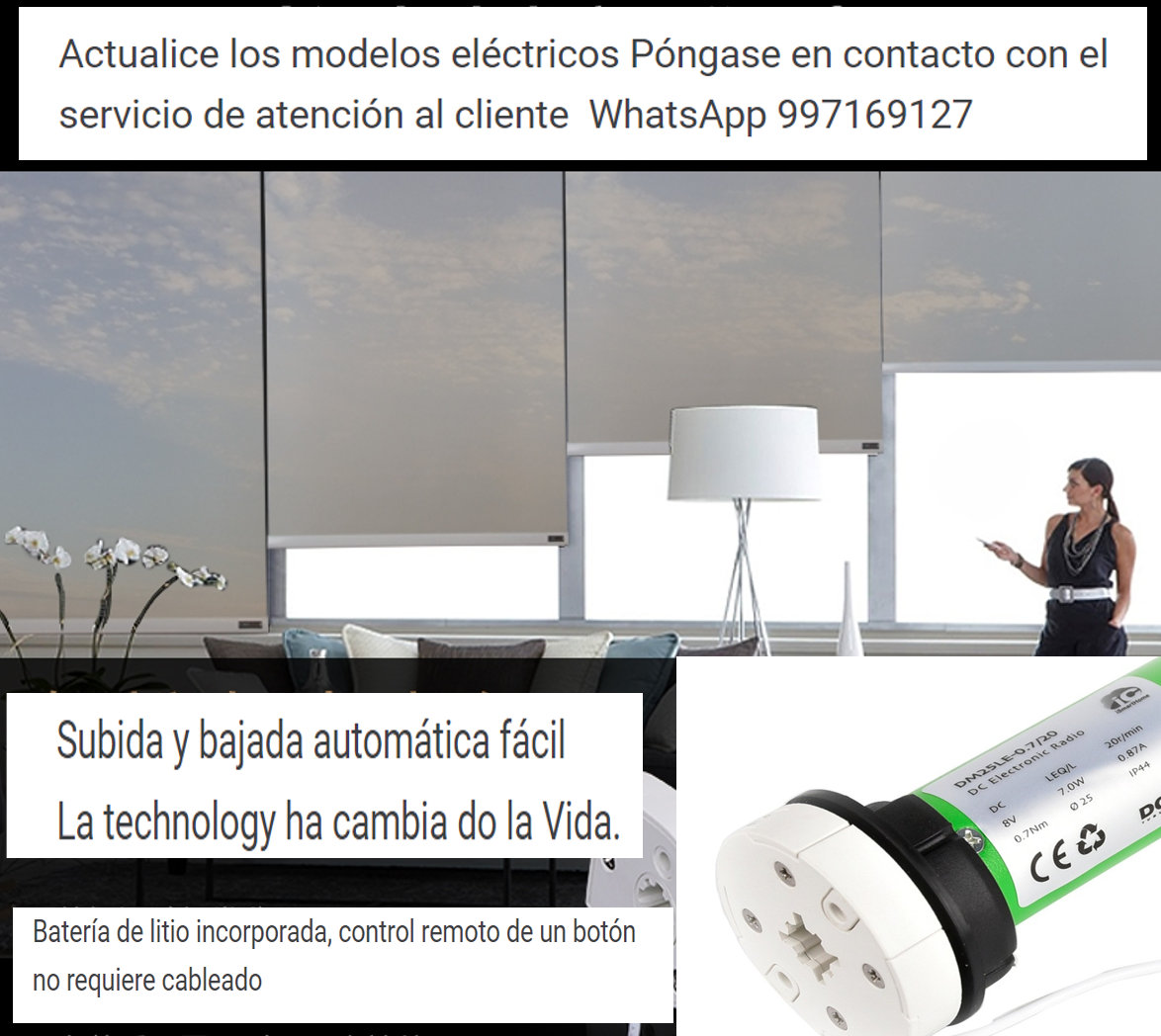 Cortina Roller De Screen Sunshine Fabric,varios tamaños