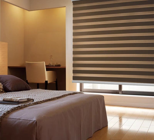 Cortina Roller Duo Configuración Avanzada nueva boutique 90% Blackout