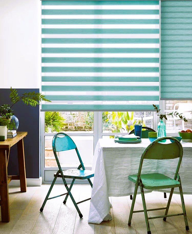 Cortina Roller Duo Impermeable Y Resistente Al Moho varios tamaños