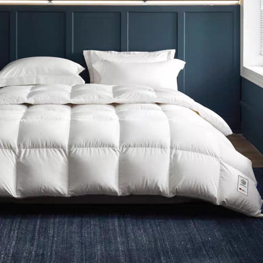 Edredón De Pluma De Ganso Blanco cero presión súper silencioso