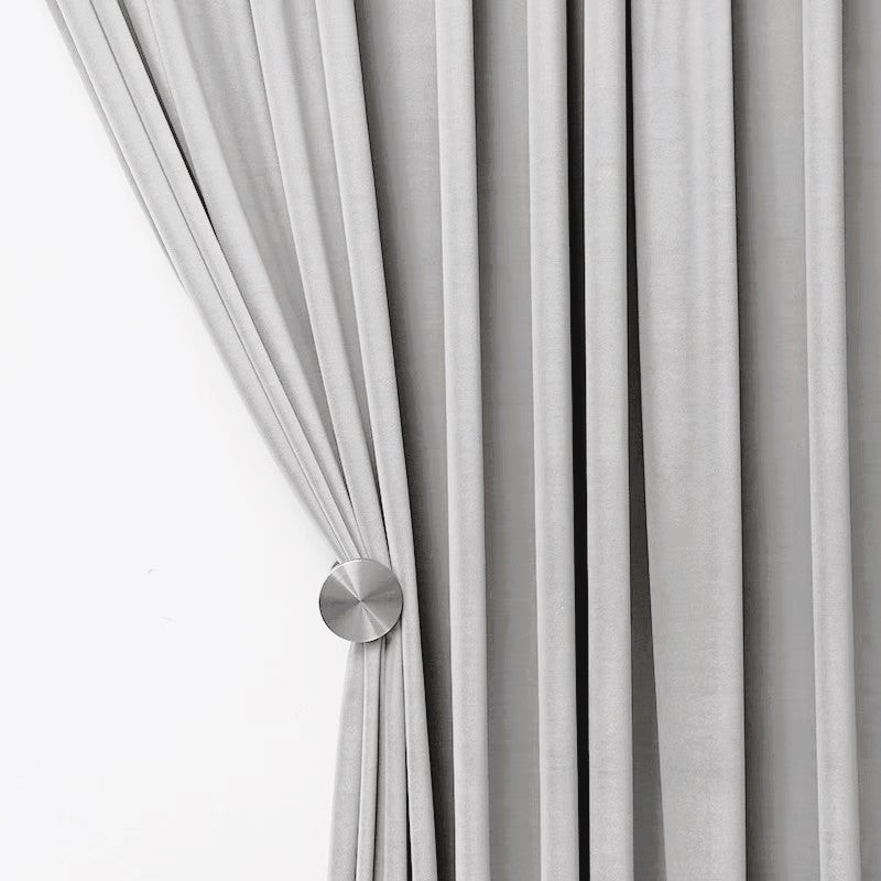 Cortinas Terciopelo Lujo Ligero Simple Y Multifunción 150x230 1paño