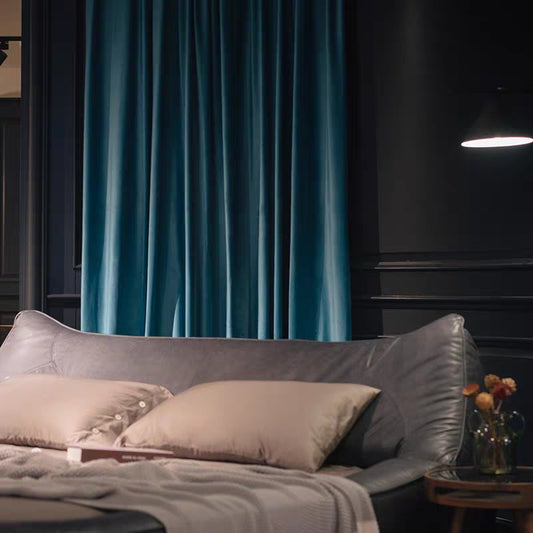 Cortinas Terciopelo Lujo Ligero Simple Y Multifunción 150x230 1paño