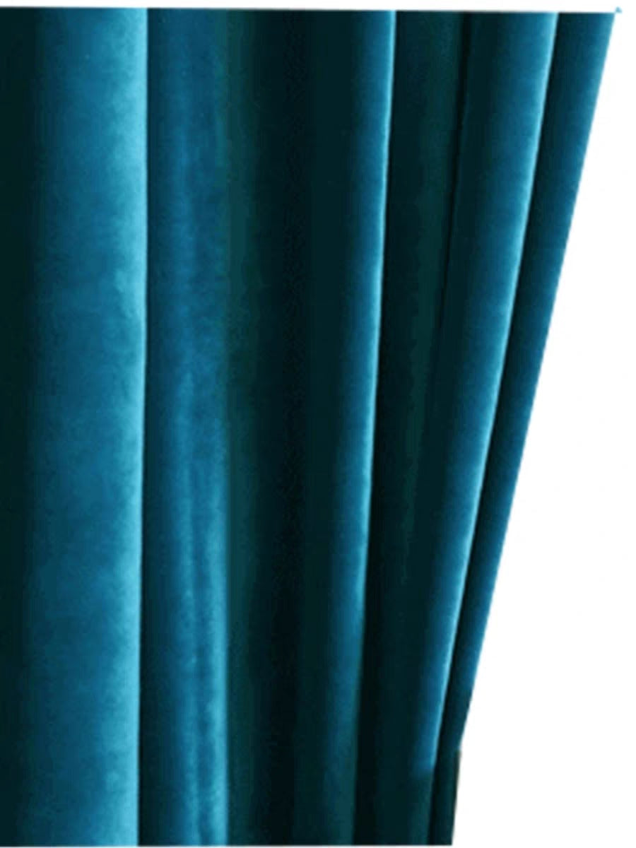Cortinas Terciopelo Lujo Ligero Simple Y Multifunción 150x230 1paño