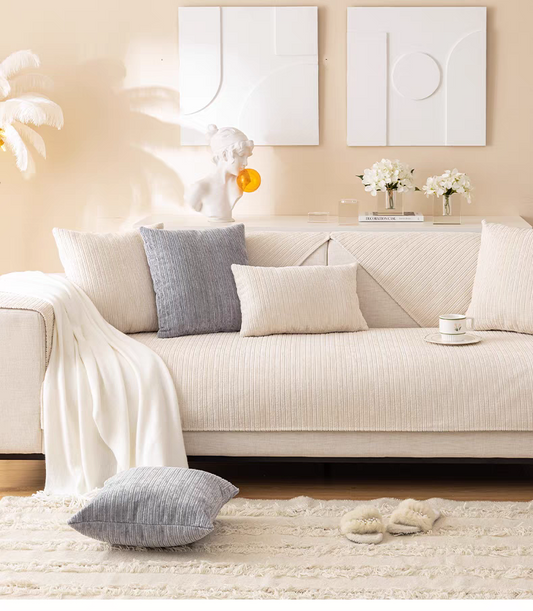 funda de sofá antideslizante ligero, sencillo y versátil para todas las estaciones en varias especificaciones (Cloud Water)