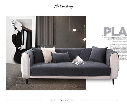 funda de sofá antideslizante ligero, sencillo y versátil para todas las estaciones en varias especificaciones(monet)