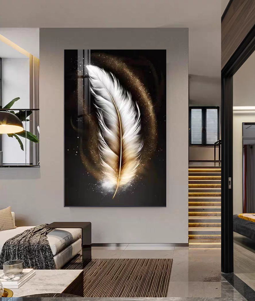 Cuadro Ligero Lujo Moderno Hecho A Mano Diamante 70x120cm