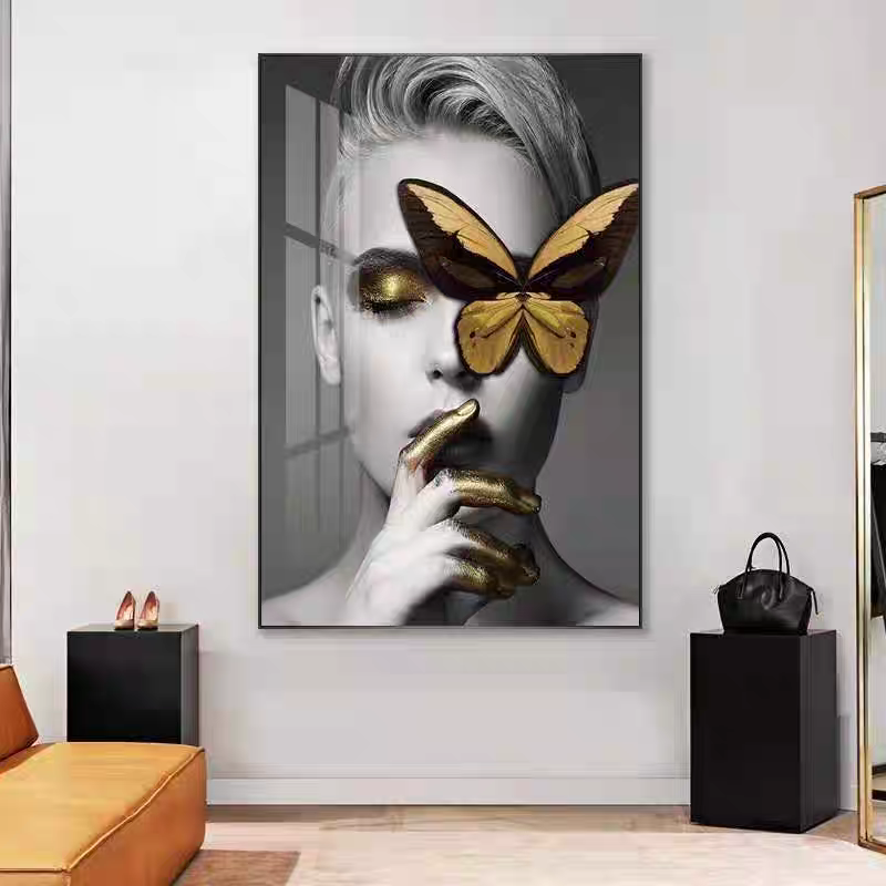 Cuadro Porcelánico cristal plano con placa trasera 50X70CM