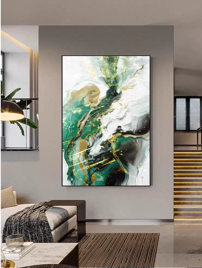 Cuadro Porcelana Cristal Moderno Lujo Ligero 60x90cm