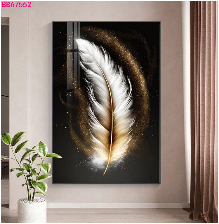 Cuadro Porcelana Cristal Moderno Lujo Ligero 60x90cm
