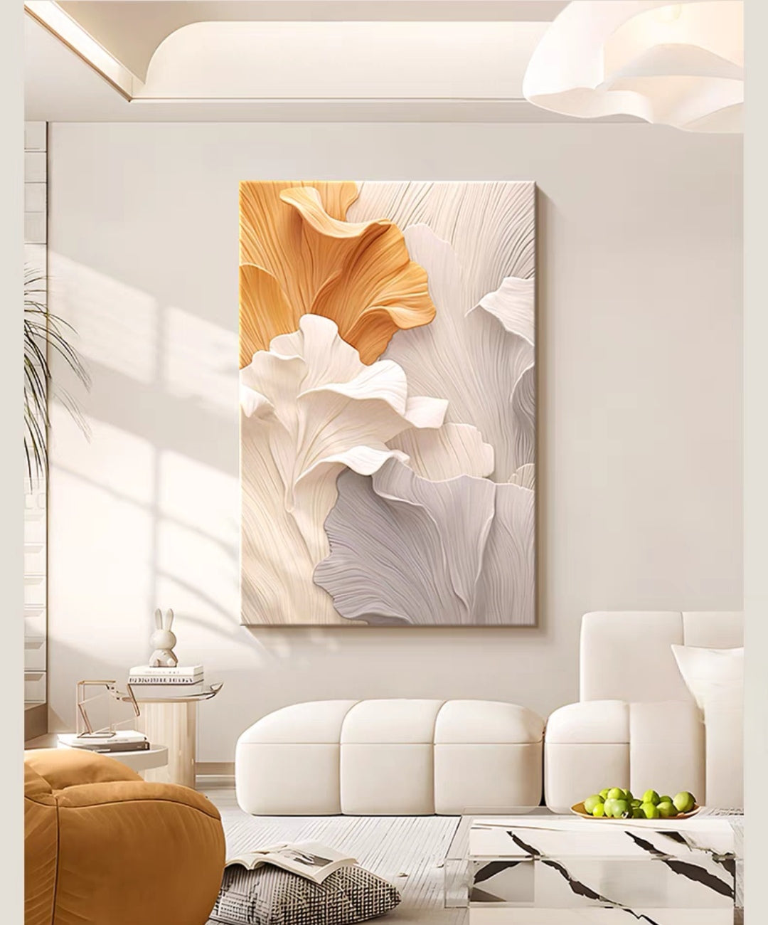Cuadro Porcelana Cristal Moderno Lujo Ligero 60x90cm