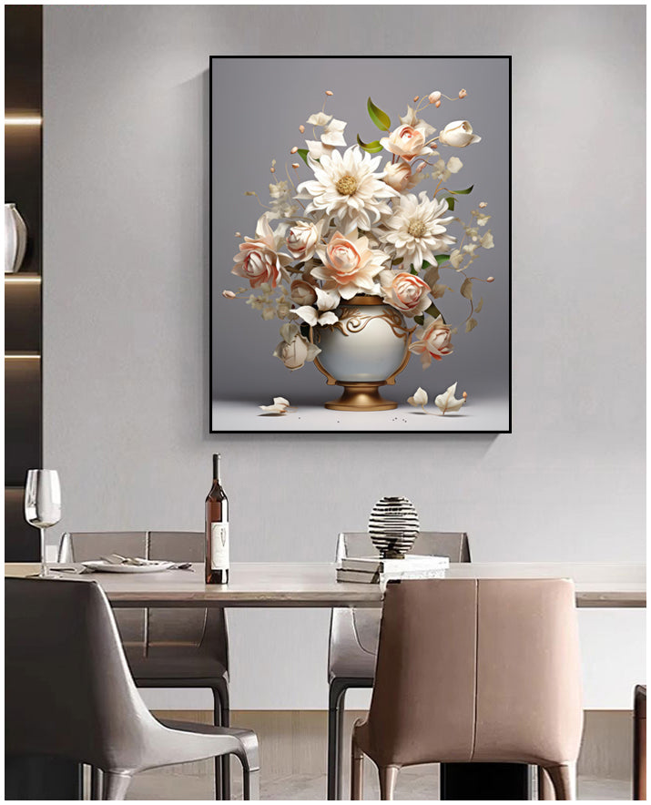 Cuadro Fondo Porcelánico Cristal Lujo Luz Moderna 40x50cm