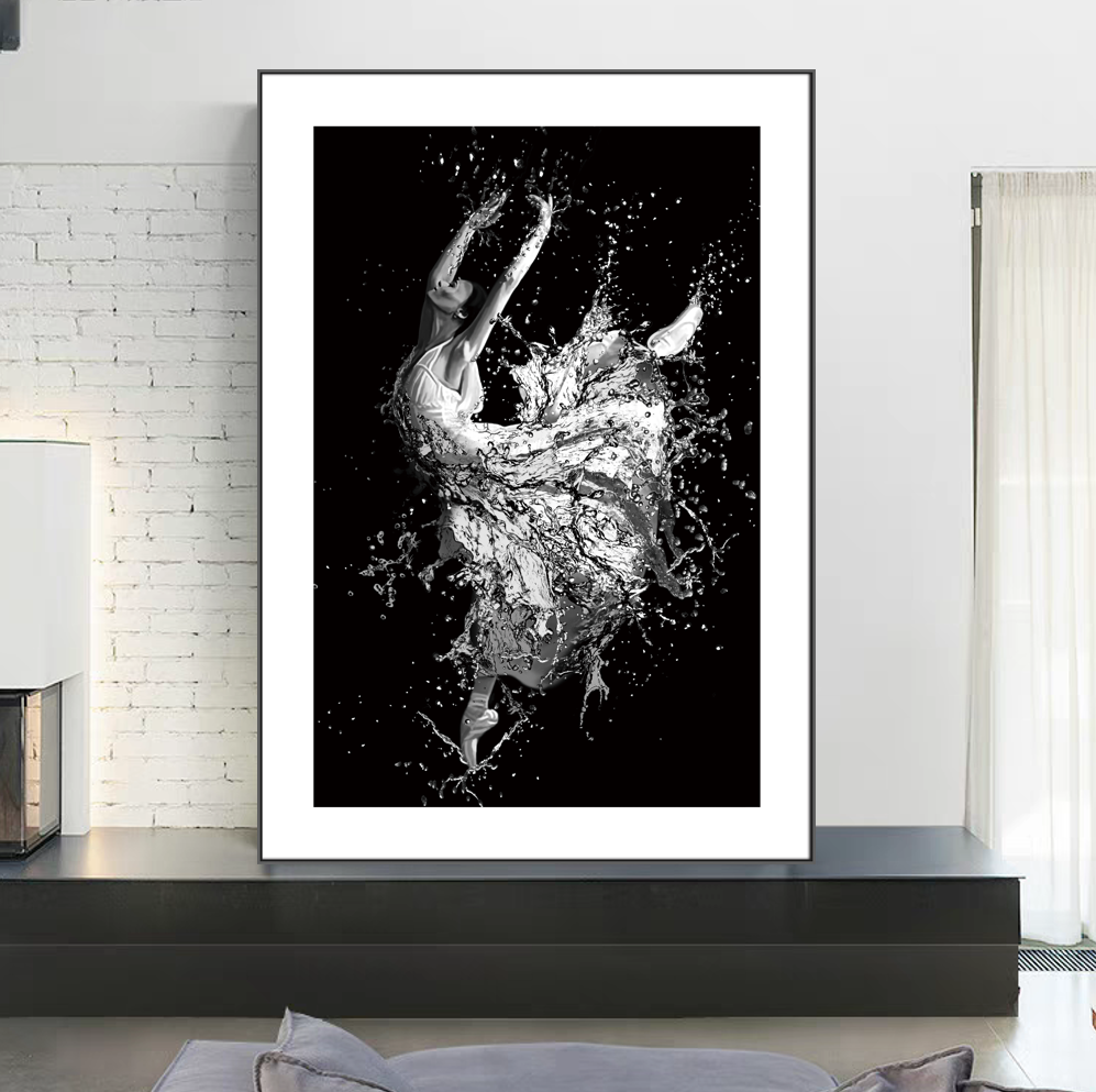Cuadro Fotomural de piedra de cristal con incrustaciones a mano, abstracto, moderno y de lujo ligero