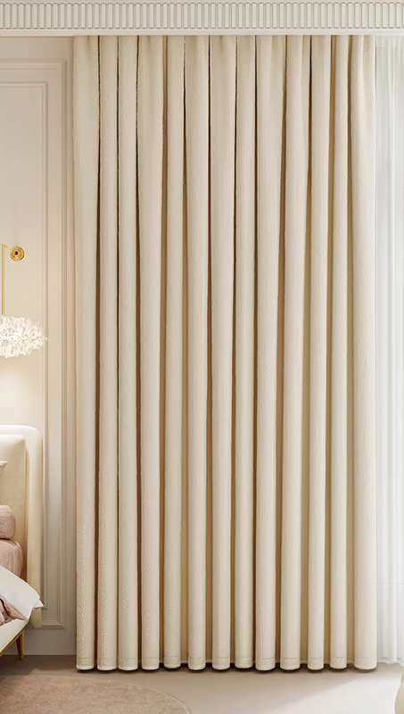 Cortina Multifuncional Lujo Ligero Chenilla Blackout 140X230CM