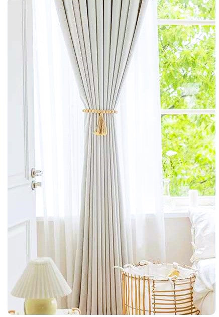 Cortina Multifuncional Lujo Ligero Chenilla Blackout 140X230CM