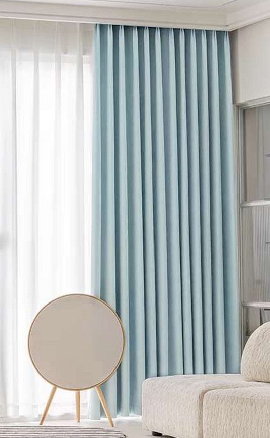 Cortina Multifuncional Lujo Ligero Chenilla Blackout 140X230CM