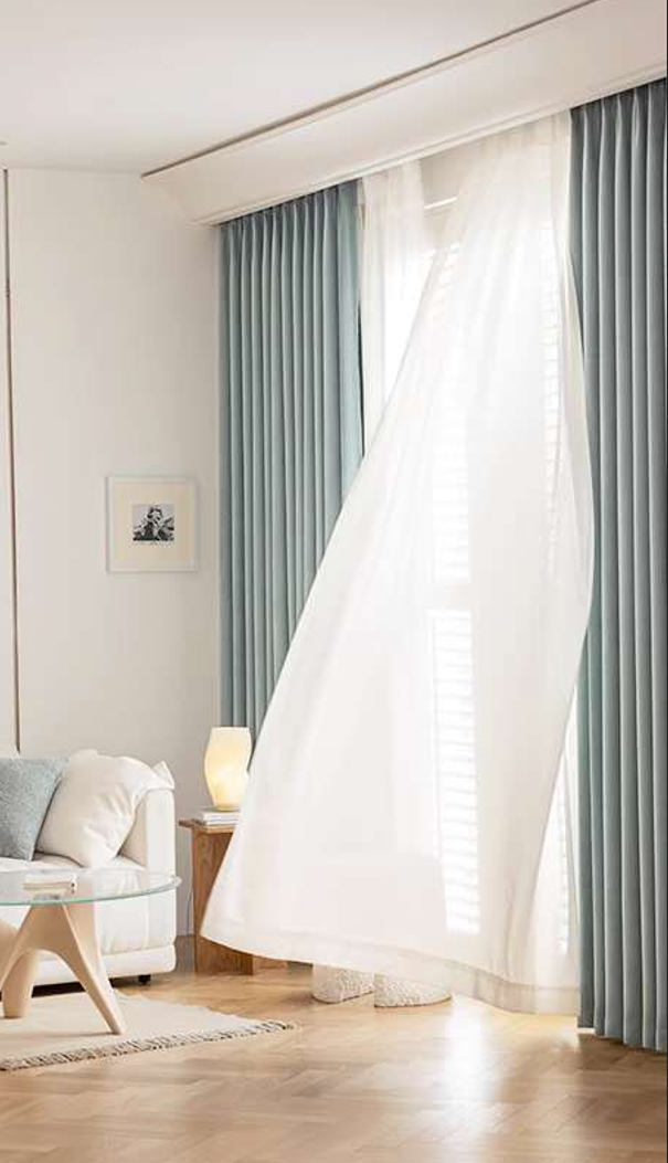 Cortina Multifuncional Lujo Ligero Chenilla Blackout 140X230CM