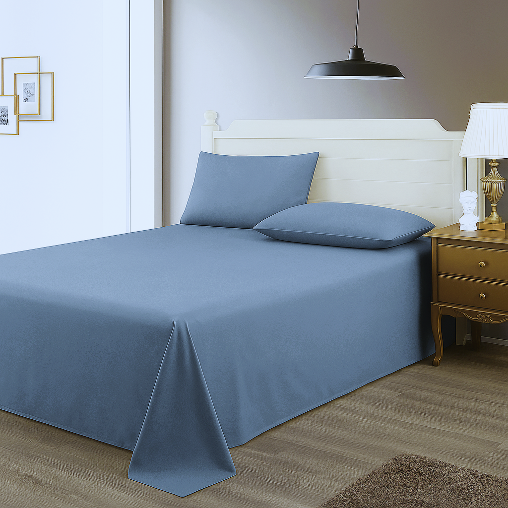 Juego de Sábanas Minimalista de Alta Gama Sencillo y exquisito.