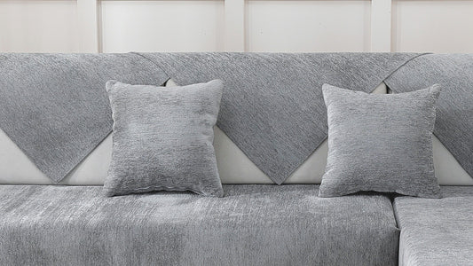 funda de sofá Minimalista lujo discreto · antideslizante · todas las estacione Antarrugas versátil Múltiples tamaños (Phantom)