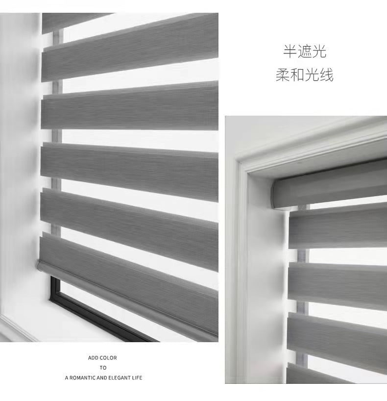 Cortina Roller Duo Impermeable Y Resistente Al Moho aumentar