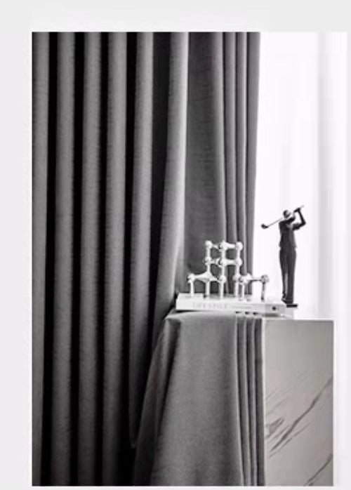 cortinas de chenilla Top telas de moda europea y americana 1par