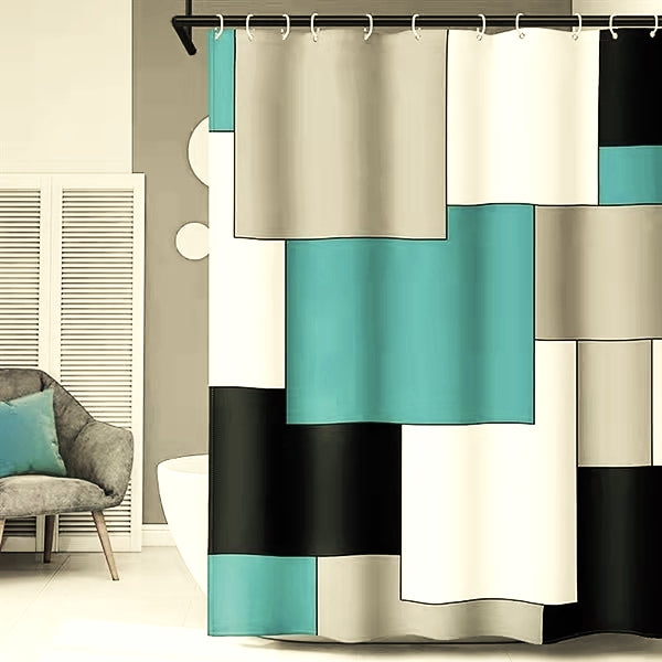 cortinas de baño digital estampada