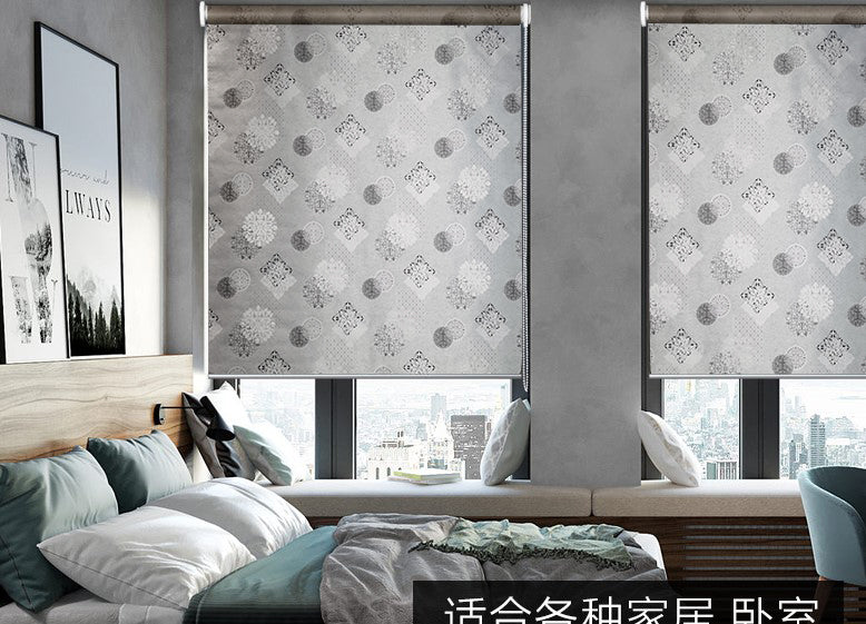 Cortina Roller Blackout Jacquard De Alta Precisión varios tamaños