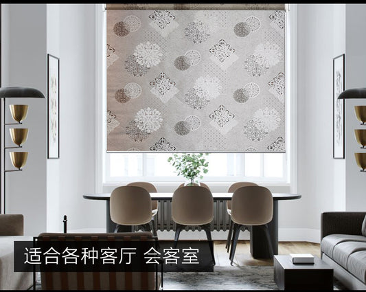 Cortina Roller Blackout Jacquard De Alta Precisión varios tamaños