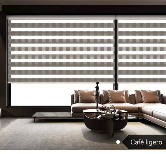 cortina Roller duo de bicolor 808 varios tamaños