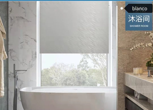 Cortina Roller 100%Blackout Reducción De Ruido viento y lluvia varios tamaños