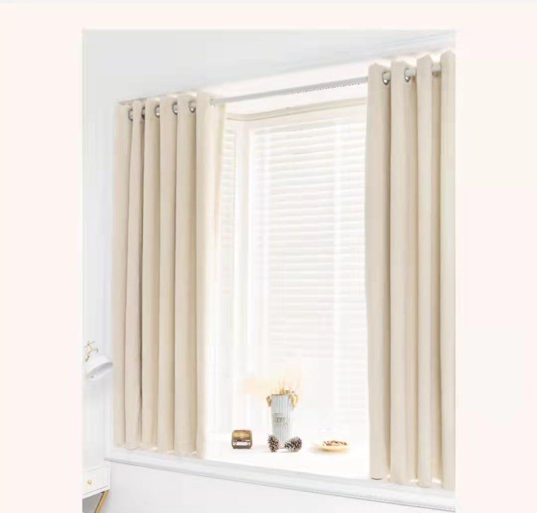 cortinas terciopelo de holandés estilo nórdico 1par