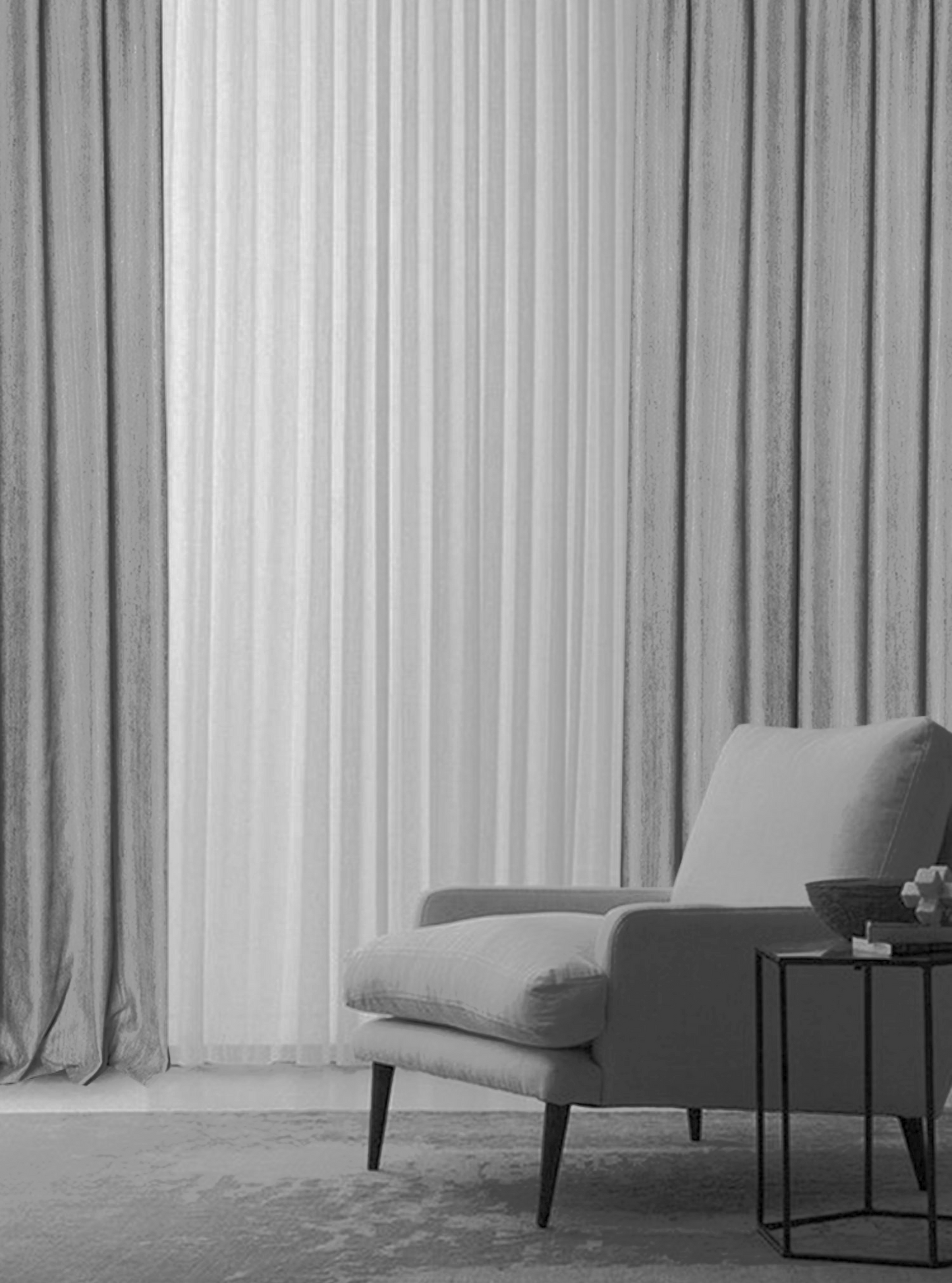 cortinas de chenilla Top telas de moda europea y americana 1par