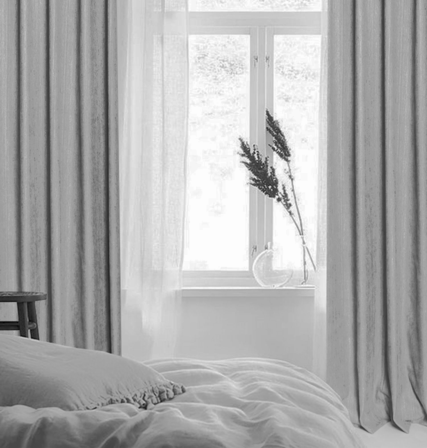 cortinas de chenilla Top telas de moda europea y americana 1par
