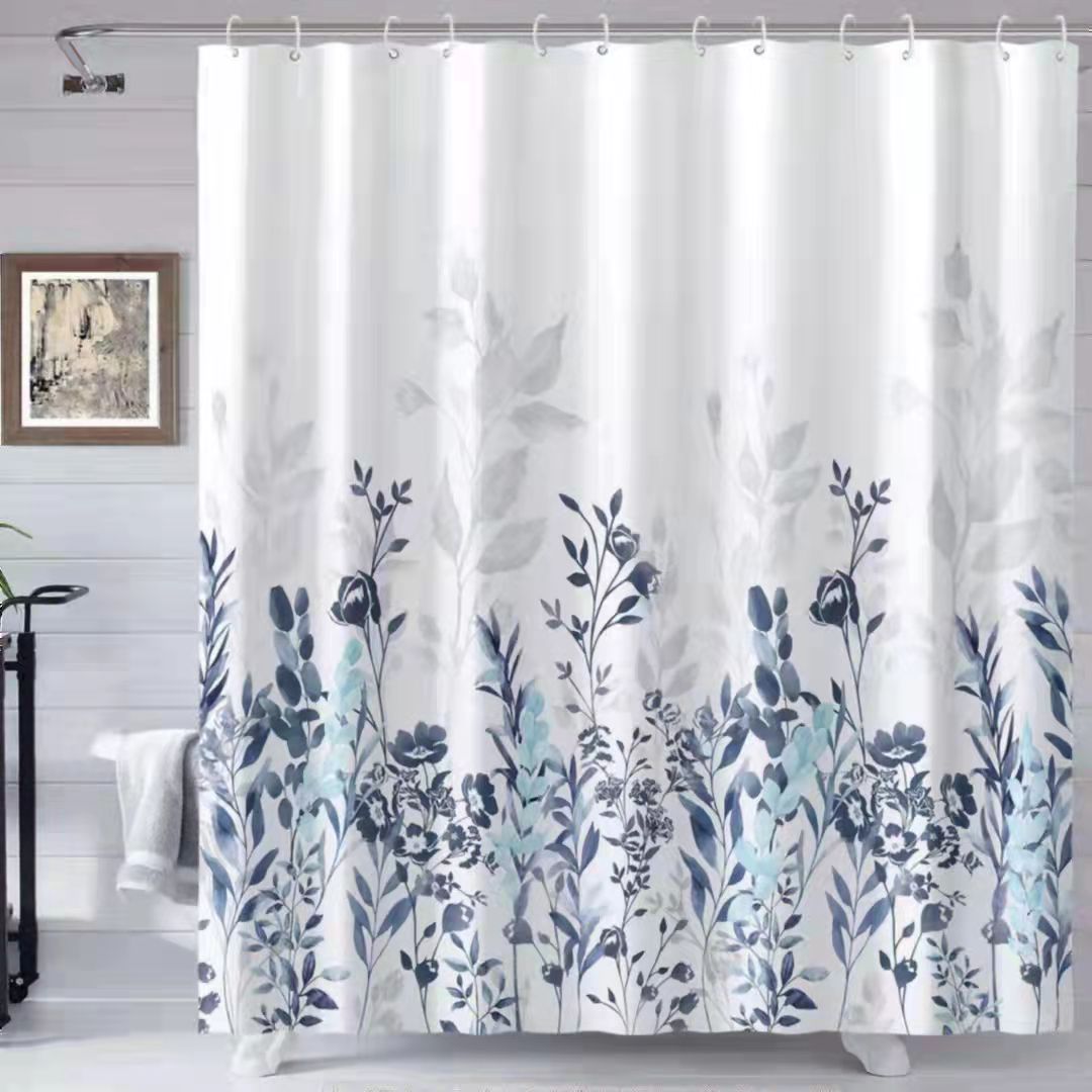 cortinas de baño digital estampada
