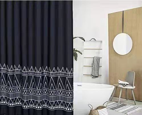 cortinas de baño digital estampada