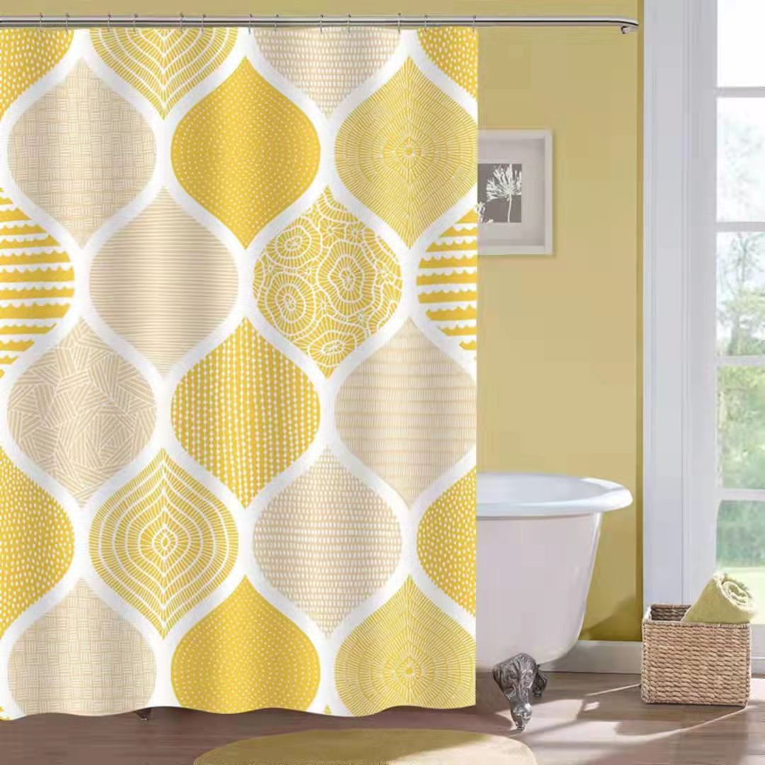 cortinas de baño digital estampada