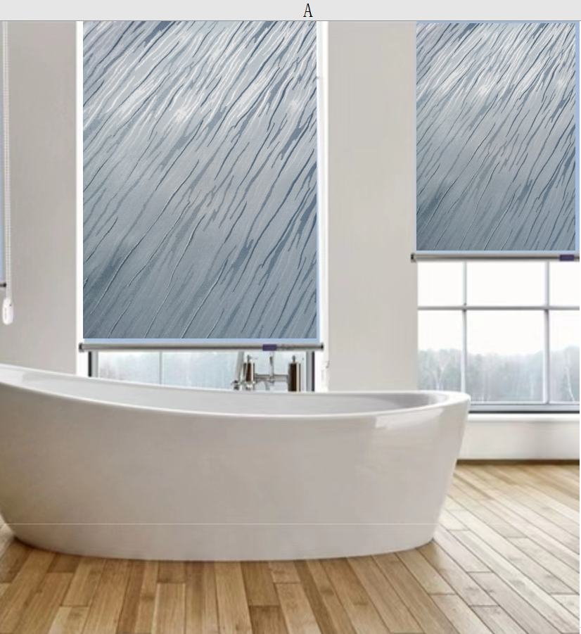 Cortina Roller 100%Blackout Reducción De Ruido viento y lluvia varios tamaños