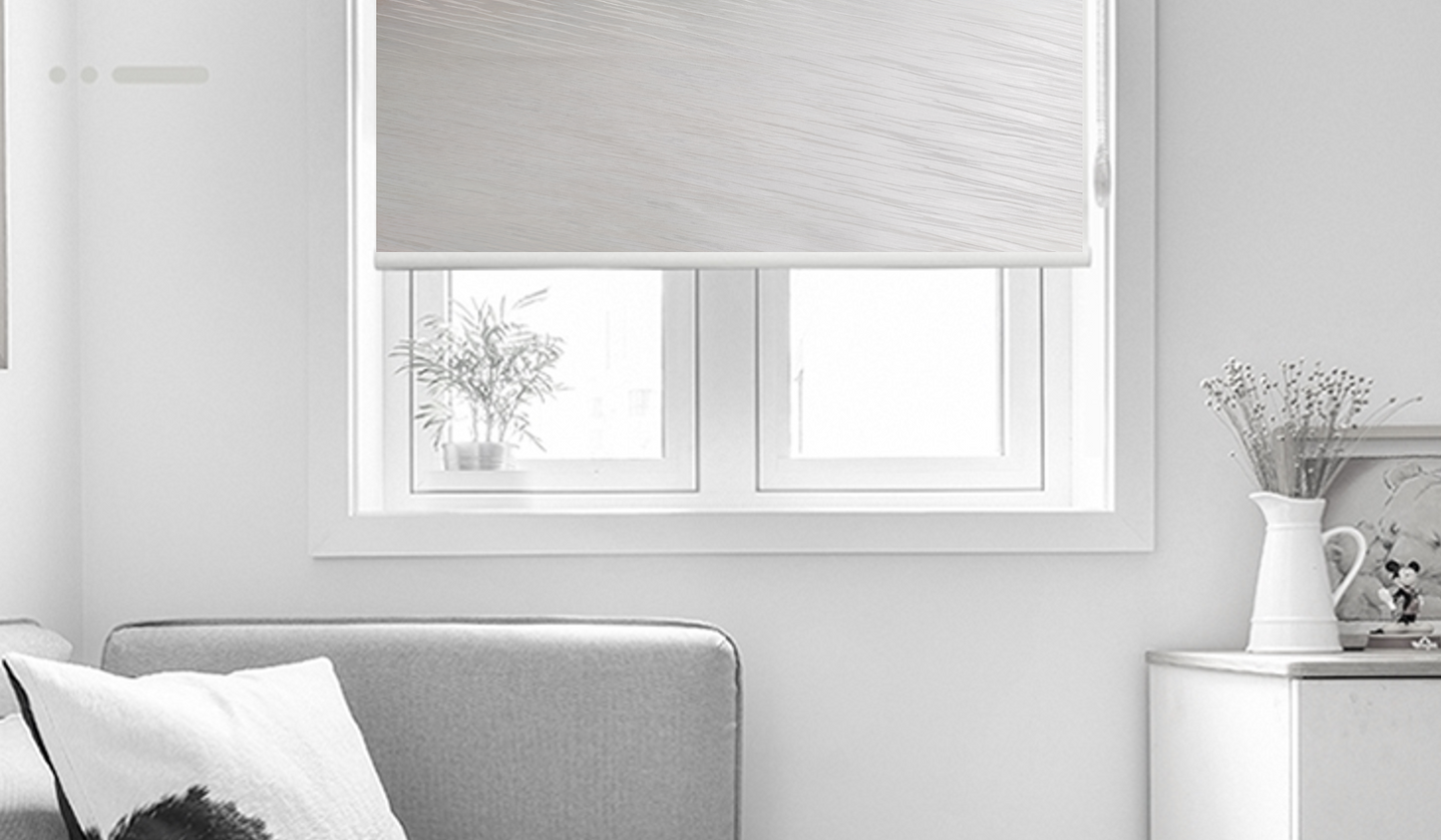 Cortina Roller 100%Blackout Reducción De Ruido viento y lluvia varios tamaños