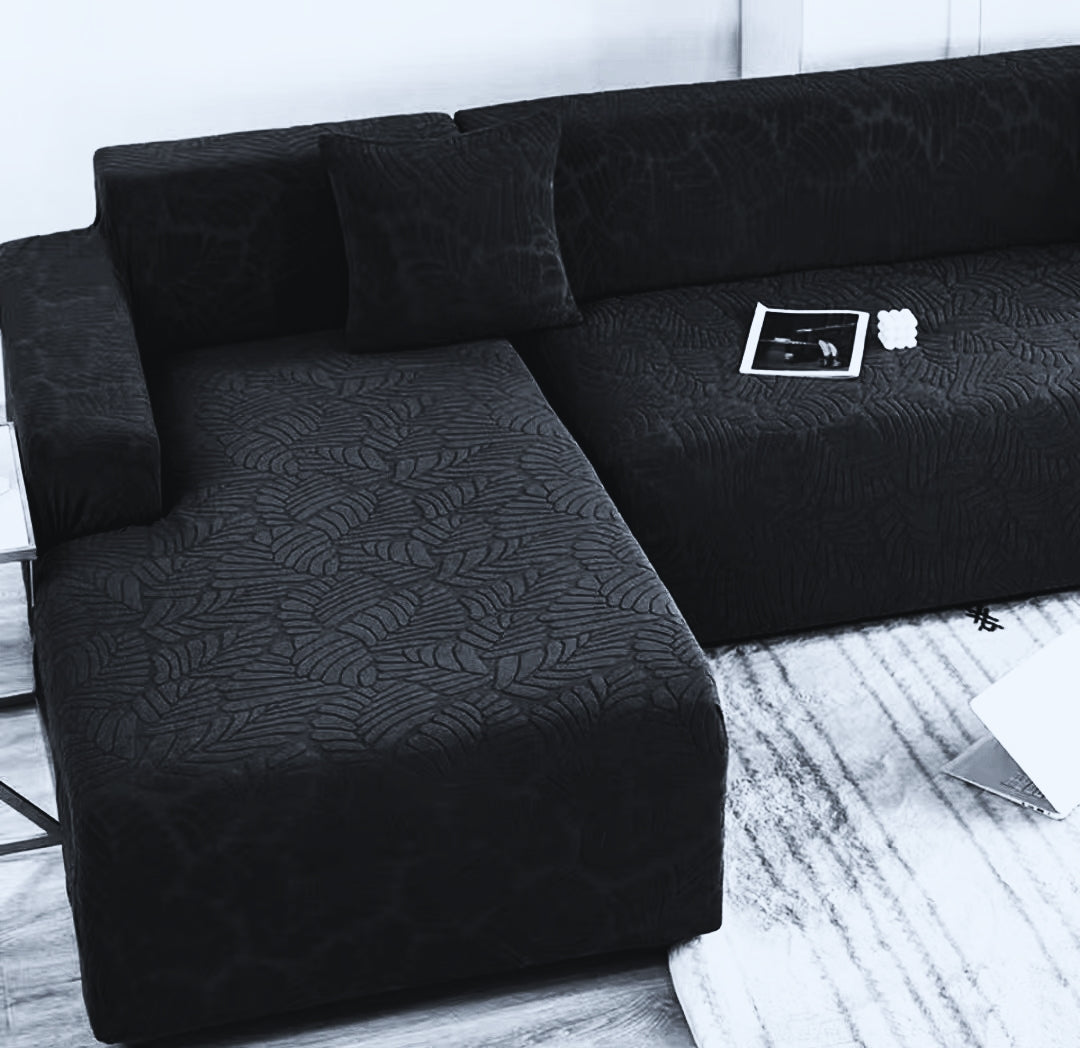 Funda Para Sofá Universal jacquard tridimensional Hoja De Palma