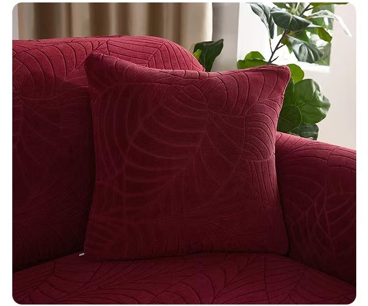 Funda Para Sofá Universal jacquard tridimensional Hoja De Palma