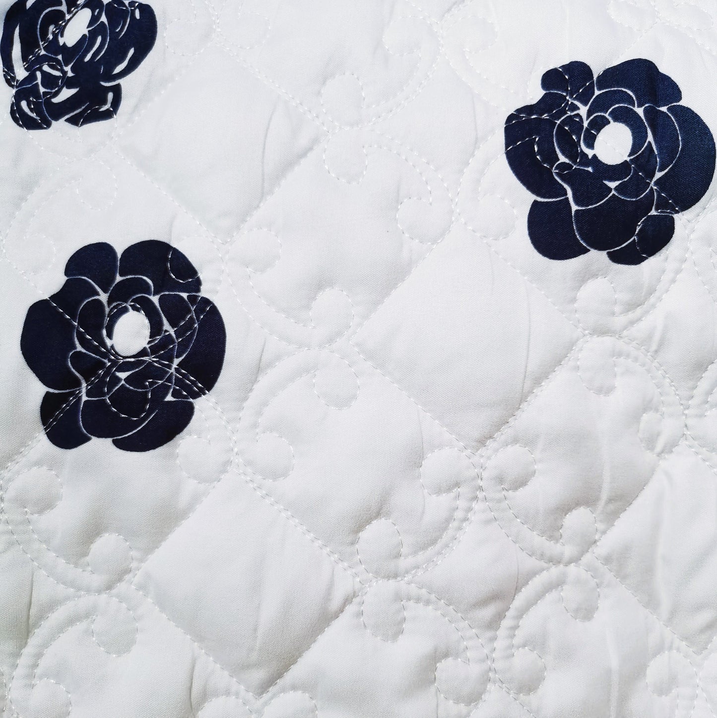 cubrecama estampadas Conjunto 3 piezas de bordado y acolchado tridimensional