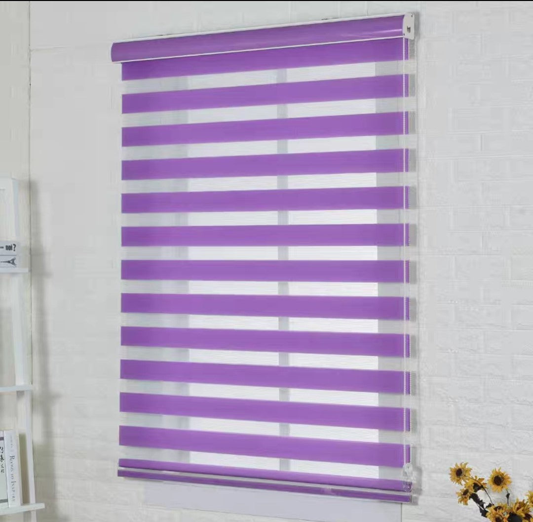 Cortina Roller Duo Impermeable Y Resistente Al Moho varios tamaños