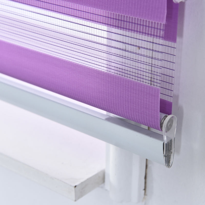 Cortina Roller Duo Impermeable Y Resistente Al Moho varios tamaños