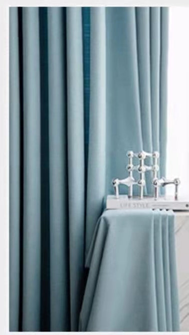 cortinas de chenilla Top telas de moda europea y americana 1par