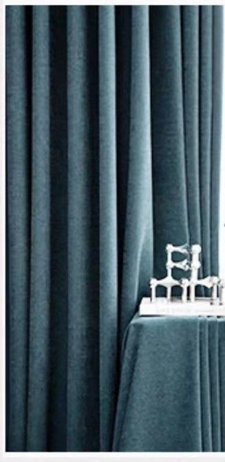 cortinas de chenilla Top telas de moda europea y americana 1par