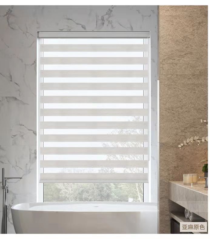 Cortina Roller Duo Impermeable Y Resistente Al Moho varios tamaños