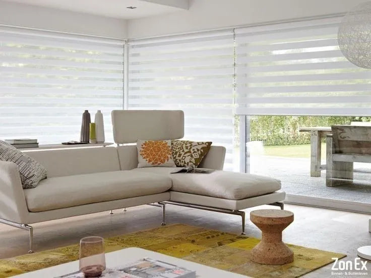 Cortina Roller Duo Impermeable Y Resistente Al Moho varios tamaños