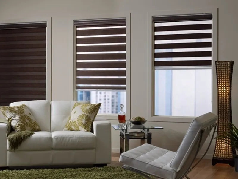 Cortina Roller Duo Impermeable Y Resistente Al Moho varios tamaños