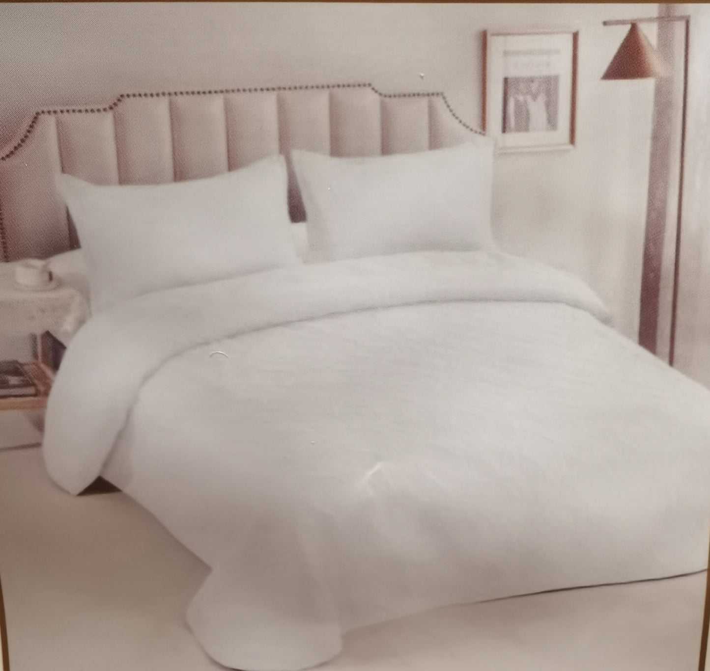 Cubrecama Color sólido Ultrasonido ordinario