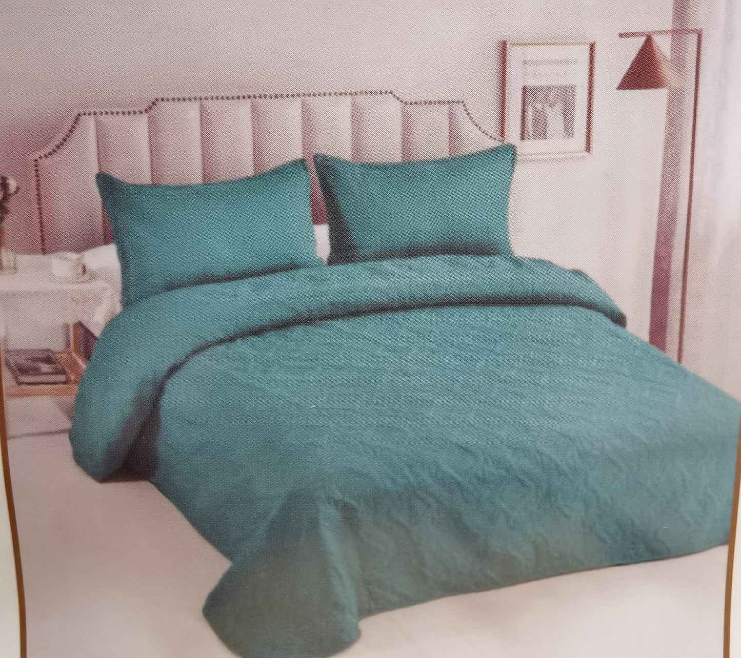 Cubrecama Color sólido Ultrasonido ordinario