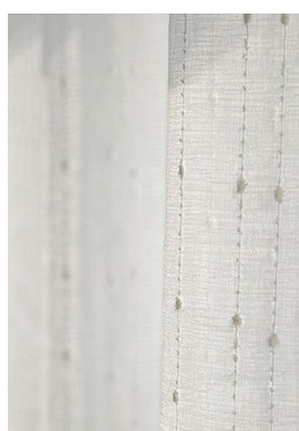 VIsillos Jacquard Rayas, A través de poste y carril de doble uso,Gancho De Regalo 1par 1.4x2.3m